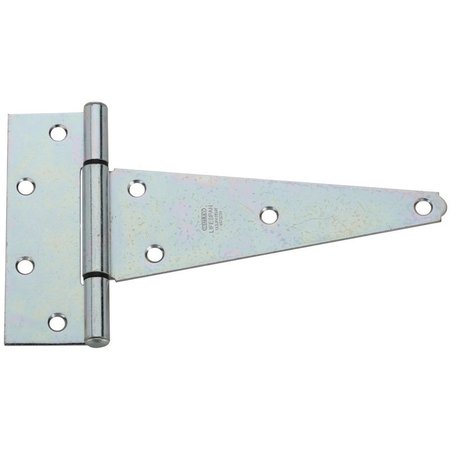 NATIONAL HARDWARE 8 in. L Zinc-Plated Extra Heavy Duty T-Hinge , 2PK N129-239